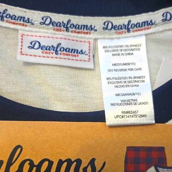 Plaid Dearfoams Family Pajamas Women's 2-PC Set - Picture 4 of 5